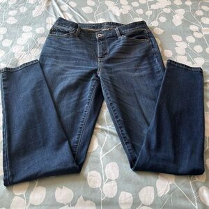 St. John's Bay Blue Straight Leg Jeans